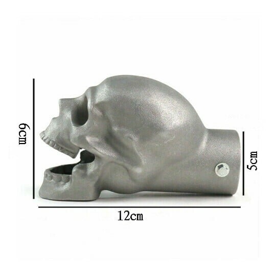 Skull exhaust tip