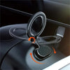 Car Mount Magnetic Ring Holder: Foldable Phone Navigation Stand