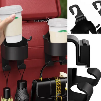 Multifunctional Hook for Car Seat Back