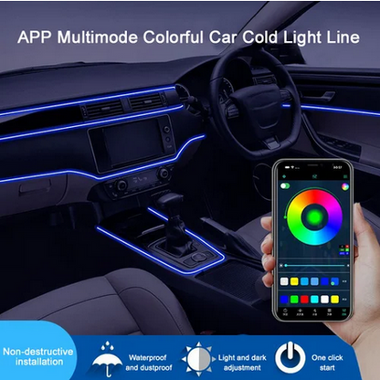 Car Interior Lighting Atmosphere Lights