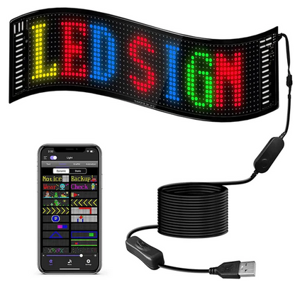 LED canvas: Light up creatively