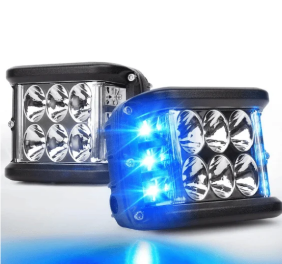 🔥Car Dual Sides LED Dual Color Light