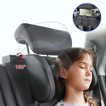 Car neck pillow side headrest