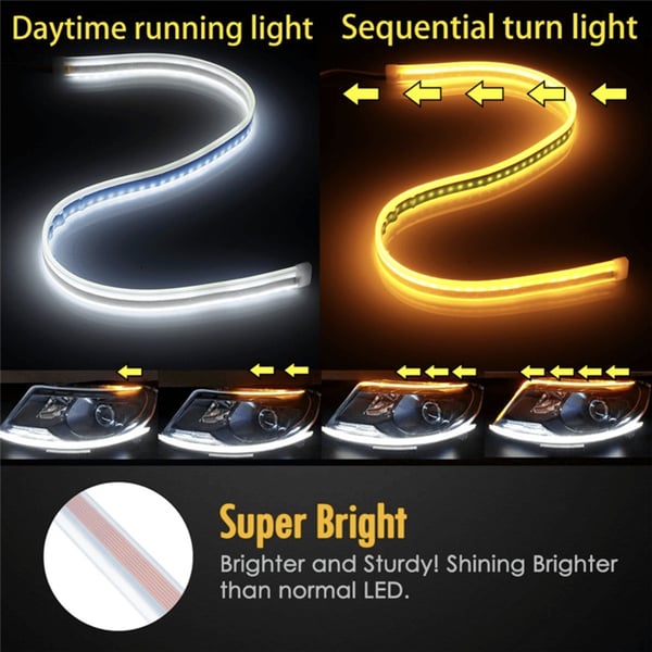 LED Flow Type Car Signal Light (Recommended to buy two, the use effect is better)