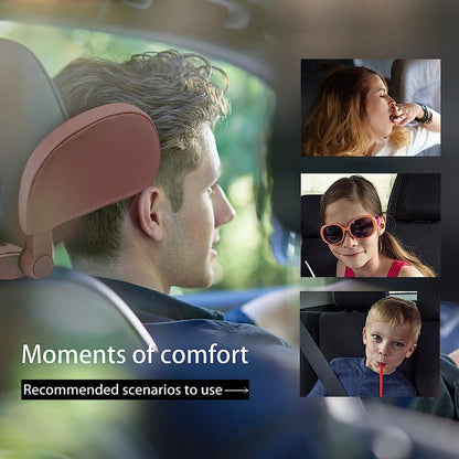 Car neck pillow side headrest