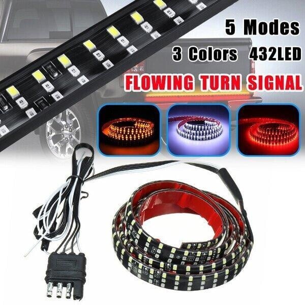 60 Inch Truck Tailgate Strip Light LED Bar With Reverse Brake Turn Signal