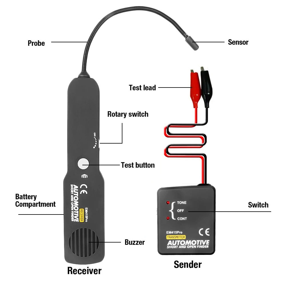 Digital Car Circuit Scanner Diagnostic Tool