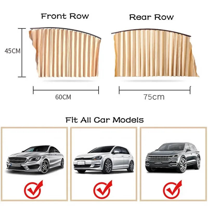 ByShade® Universal Magnetic Car Window Shades