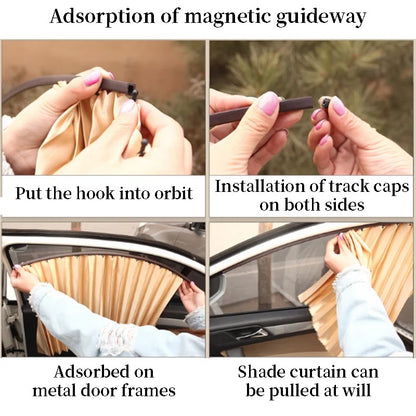 ByShade® Universal Magnetic Car Window Shades